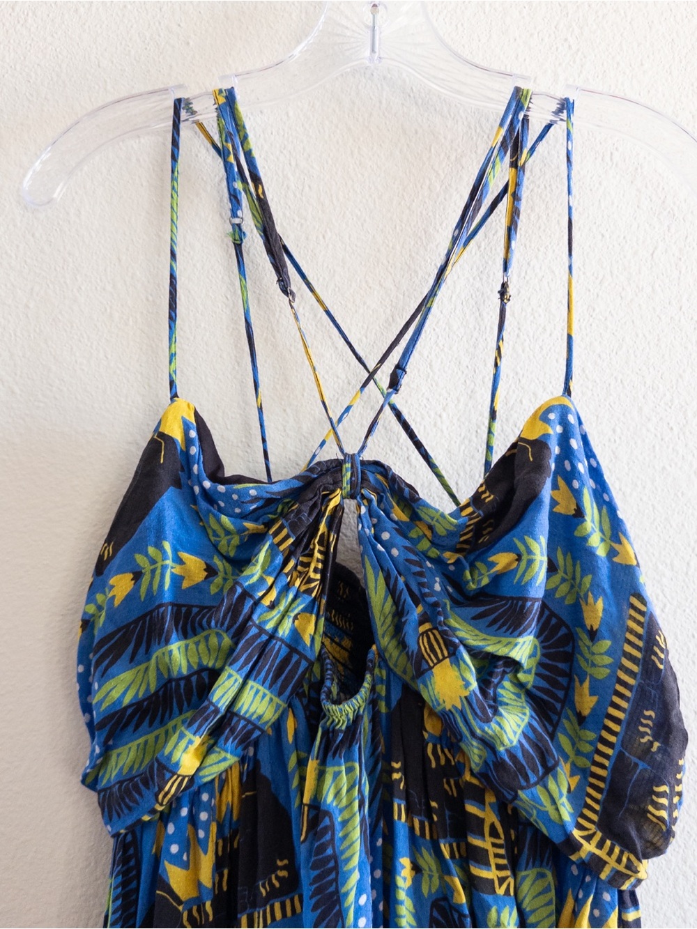 Anthropologie Incerti Strappy Bandeau Maxi Dress size 2X - Picture 3 of 6